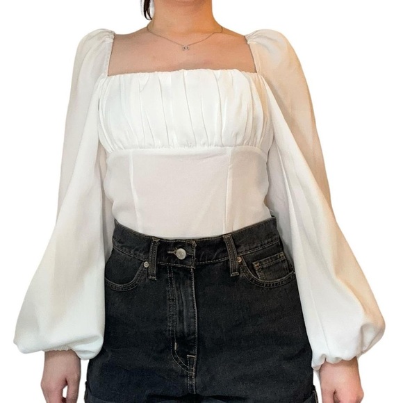 Princess Polly puff sleeve bodysuit - Picture 1 of 4